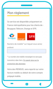 Don abonnement par I+ de 10 €